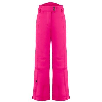 Girls stretch ski pants magenta pink