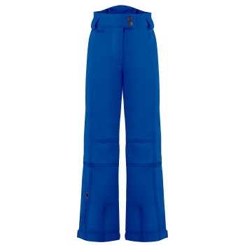 Girls stretch ski pants infinity blue