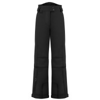 Girls stretch ski pants black