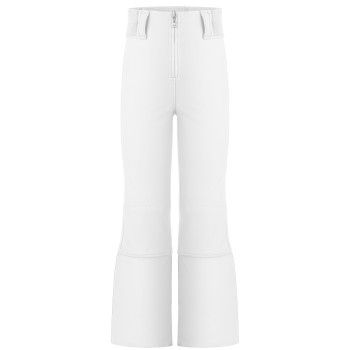 Girls softshell pants white