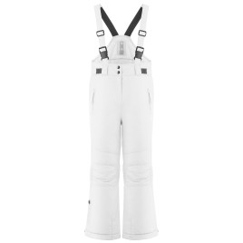 Girls ski pants white