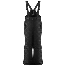 Girls ski pants embo black