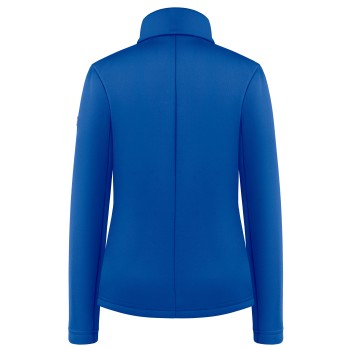 Girls stretch fleece jacket infinity blue