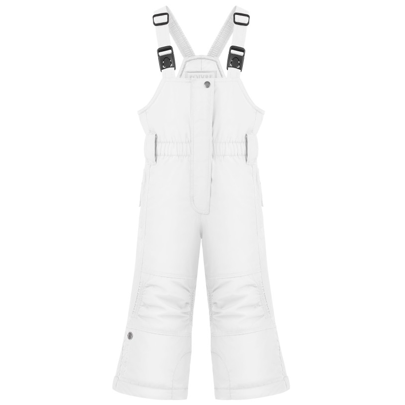 Girls ski pants white