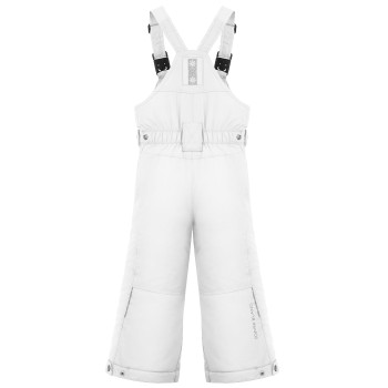 Girls ski pants white