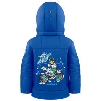 Boys ski jacket infinity blue