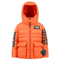 Boys down jacket mandarin orange