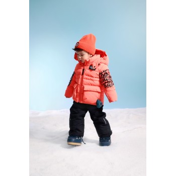 Boys down jacket mandarin orange