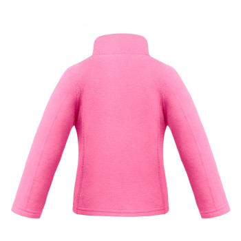 Girls micro fleece jacket lolly pink