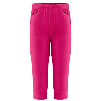 Girls fleece pants magenta pink