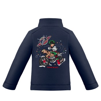 Boys fleece jacket gothic blue