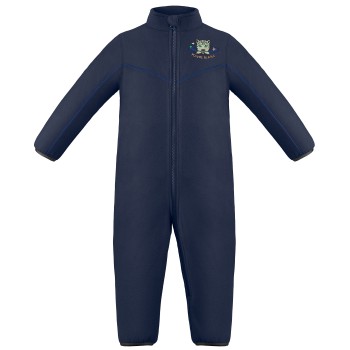 Boys fleece overall gothic blue