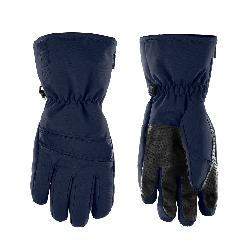 Boys ski gloves gothic blue