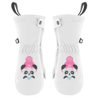 Girls mittens white