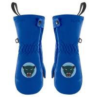 Boys ski mittens infinity blue