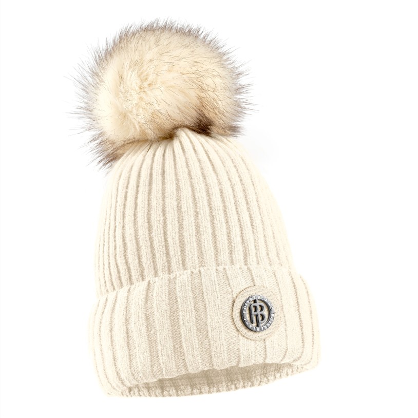 Girls beanie white