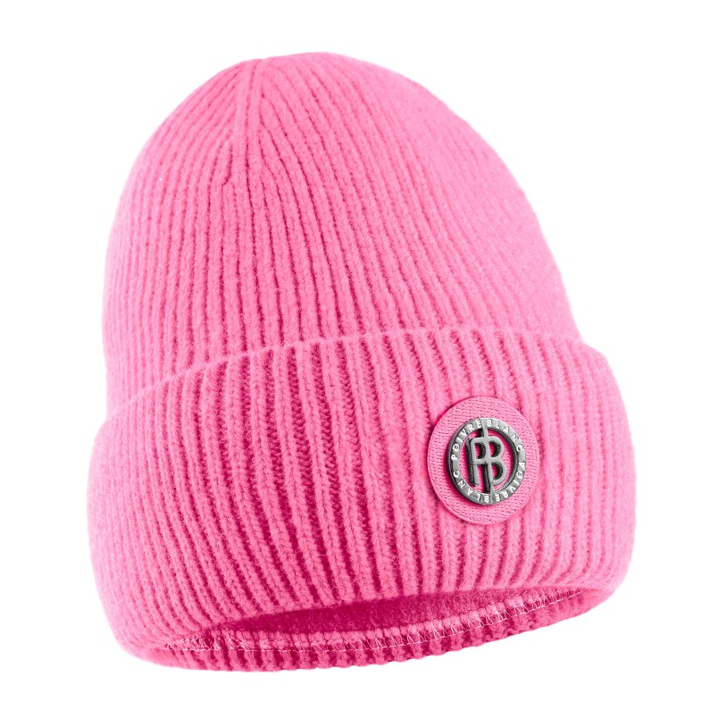 Girls beanie lolly pink