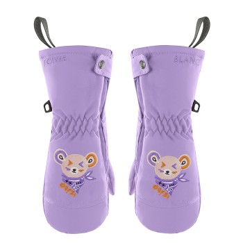 Girls mittens lavender purple Mimi