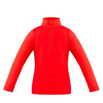 Girls base layer scarlet red Mia