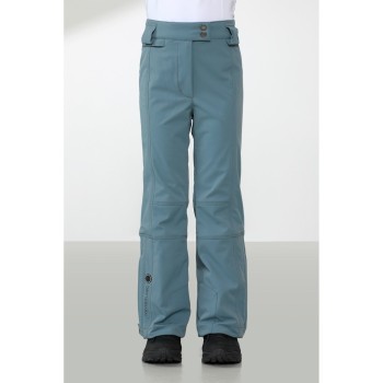 Girls stretch ski pants thunder grey