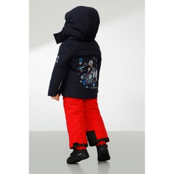 Boys ski jacket gothic blue