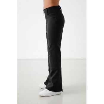 Girls softshell pants black