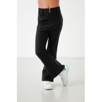 Girls softshell pants black