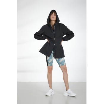 Womens rain jacket black