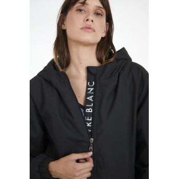 Womens rain jacket black