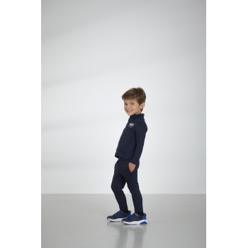 Boys jacket oxford blue